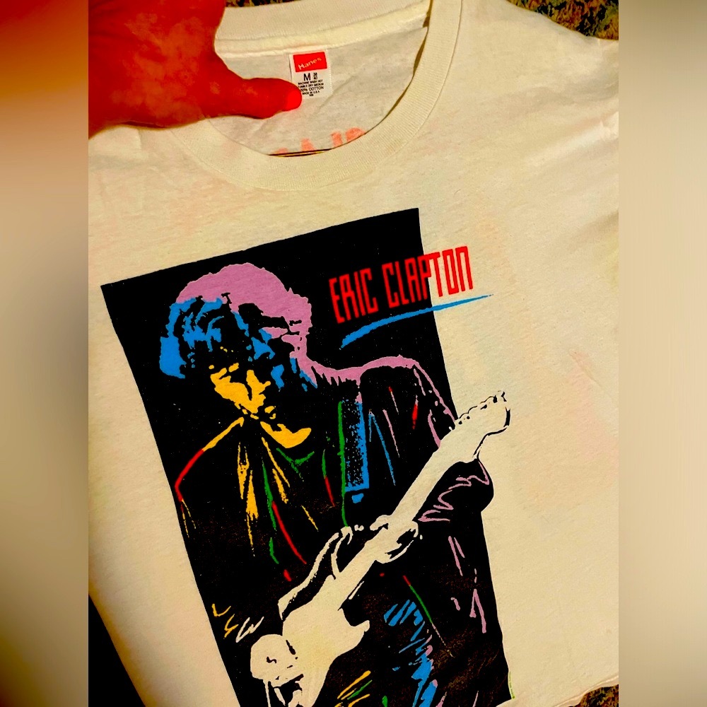 Eric Clapton - Real Vintage | 1990 Tour Shirt